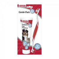 Beaphar Combi-pack Tandpasta + Tandenborstel