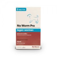 No Worm Pro Kleine Hond en Puppy - 2 tabletten