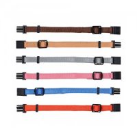 Trixie Puppy Collars - M/L - Set met zilvergrijs