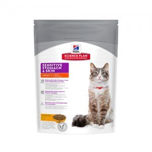 Hill&apos;s Science Plan - Feline Adult Sensitive Stomach & Skin - 400 gram