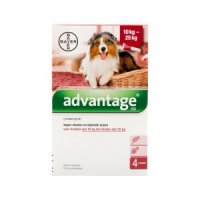 Advantage 250 hond 10-25kg - 4 x 2.5 ml