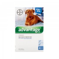 Advantage 400 hond 25-40kg - 4 x 4 ml