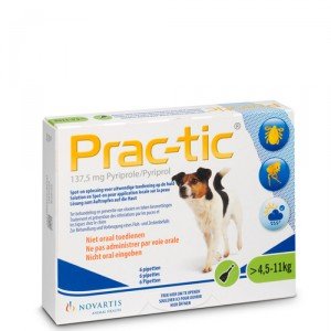 Prac-tic S 4.5 tot 11 kg 6 pipetten