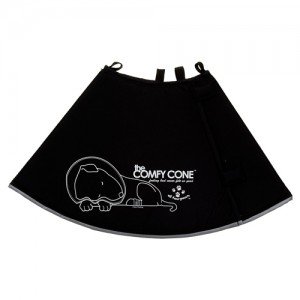 Comfy Cone maat XS - Zwart