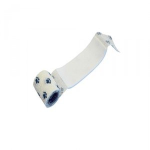 Petflex wit 5 pootafdruk print - 5 cm