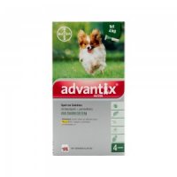 Advantix 40/200 - 1,5 tot 4 kg - 4 pipetten