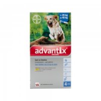 Advantix 400/2000 - 25 tot 40 kg - 4 pipetten