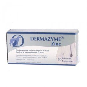 Dermazyme Zinc - 50 tabletten