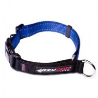 EzyDog Checkmate halsband - XL - Blauw