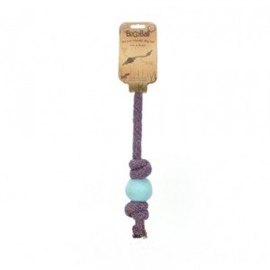Beco Ball on Rope - Small - Blauw