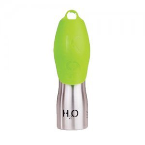 NEW H2O4K9 Waterfles - 750 ml - Groen