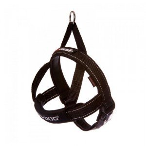 EzyDog Quick-Fit tuig - M - Zwart