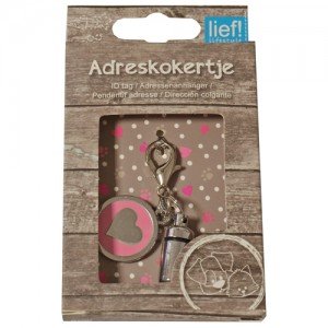 lief! Girls Adreskokertje - Lichtroze