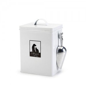 Designed by Lotte - Metalen Voorraadbus met Schep