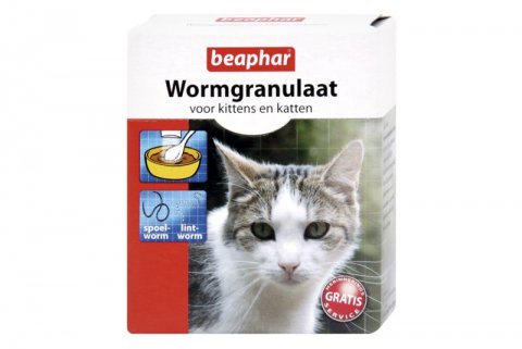 Beaphar Wormgranulaat kat 4x1 gram