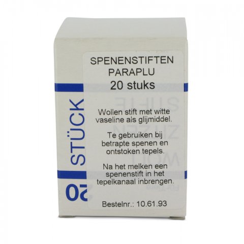 Spenenstiften paraplu 20st