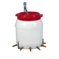 Lambar met deksel & beugel 15,4 liter 6 speens