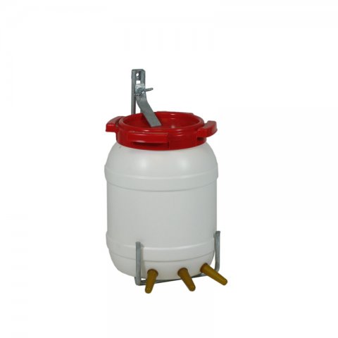 Lambar met deksel & beugel 6,5 liter 3 speens