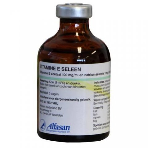 Vitamine E + Selenium injectie 50ml