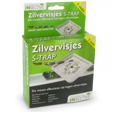 Insective Zilvervisjesval S-Trap 5st