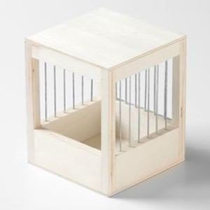 Houten tralienest klein