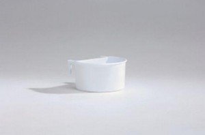 Plastic eet-en drinkbakje
