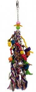 vogelspeelknots met fun onderdelen