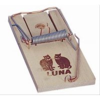 Luna Houten Rattenval Per stuk