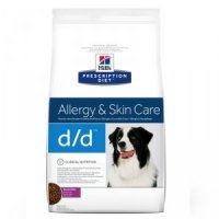 Hill's Prescription Diet D/D Eend&Rijst Hondenvoer 2 x 12 kg