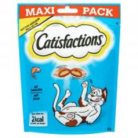 Catisfactions Zalm 180 gr kattensnoep Per 4