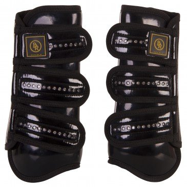 BR peesbeschermer Pro Max Glamour Lacquer - Zwart
