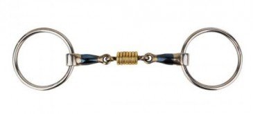Ikonic Blue Steel Watertrens dubbelgebroken met ringen