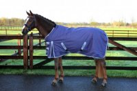 QHP Regendeken Turnout met fleece